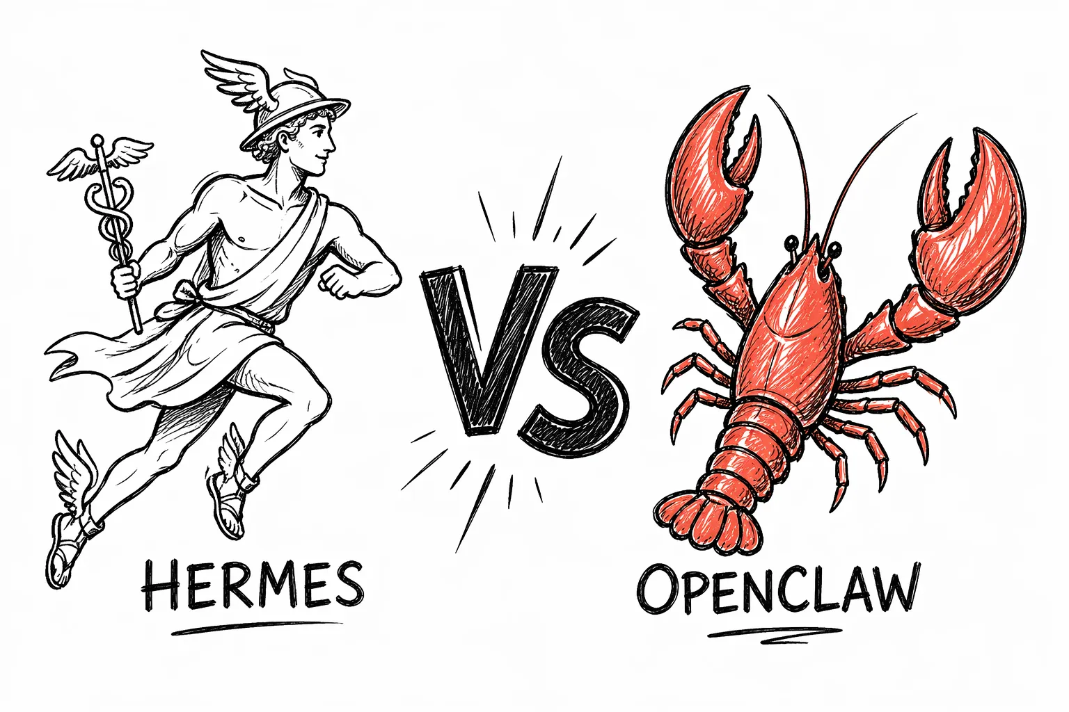 AI agents: Hermes vs OpenClaw