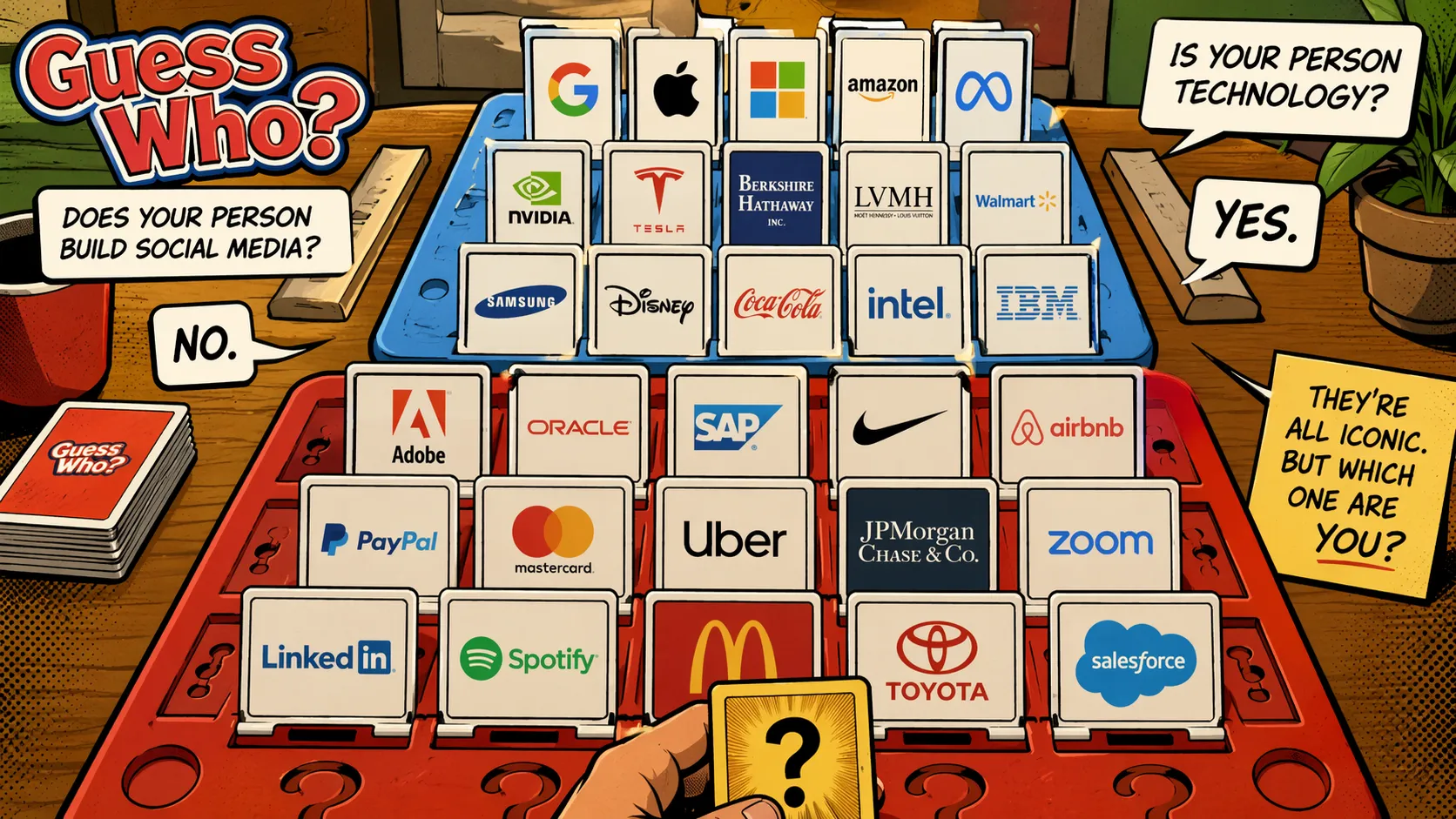 Guess who? but for companies